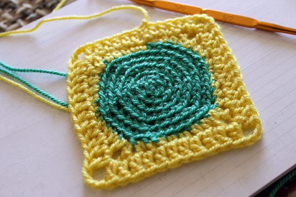 instrucciones motivo a crochet