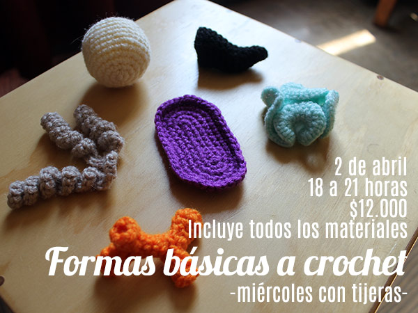 taller de formas básicas a crochet