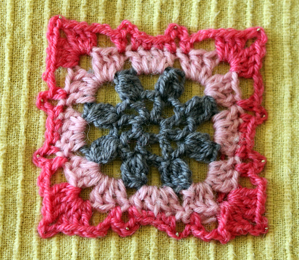 patrón motivo a crochet
